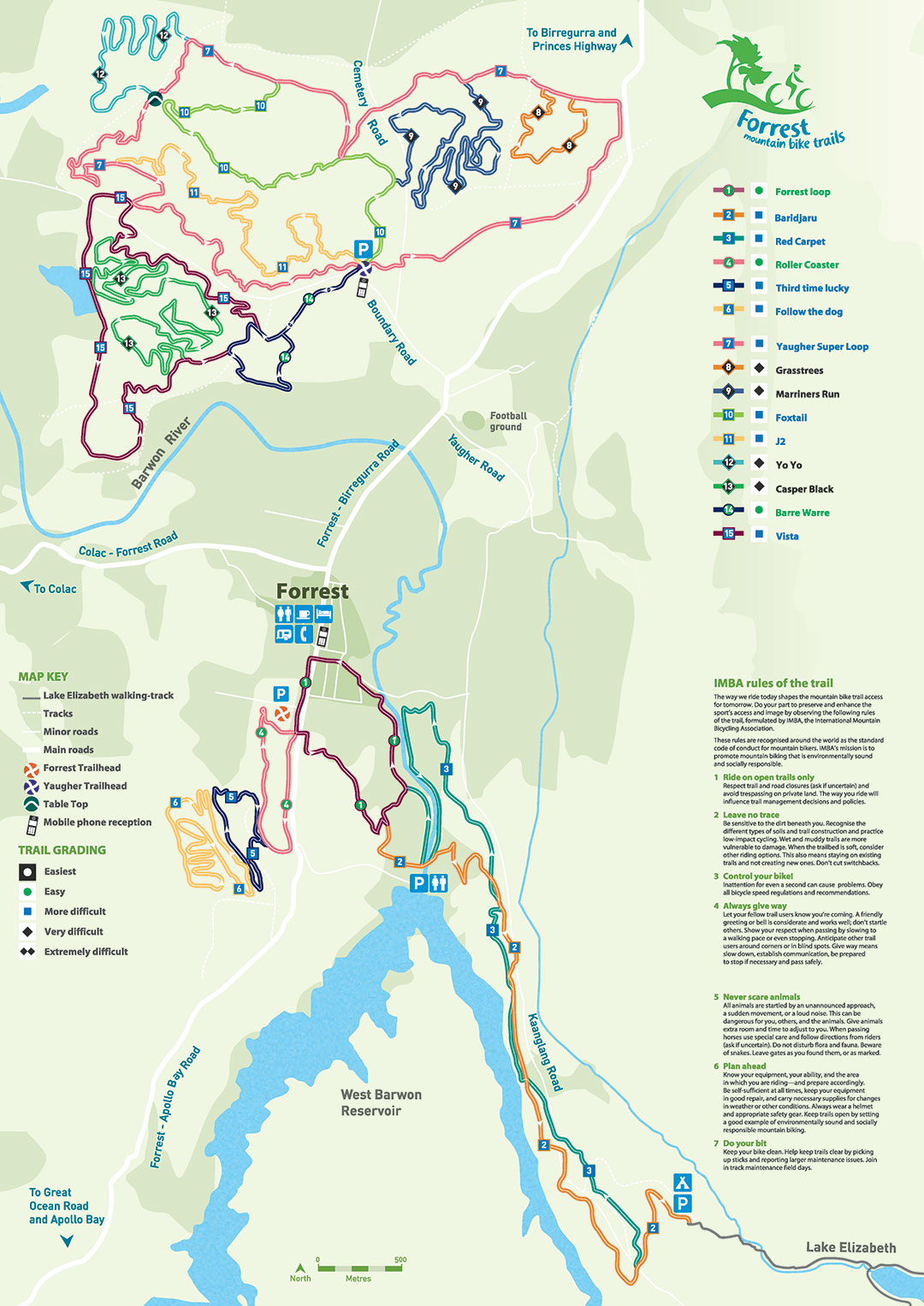 mtb trail maps